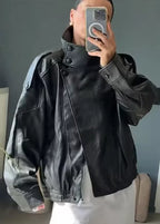 Women’s Faux Leather Motorcycle Jacket – Fall 2025 Fashio-HighTouch