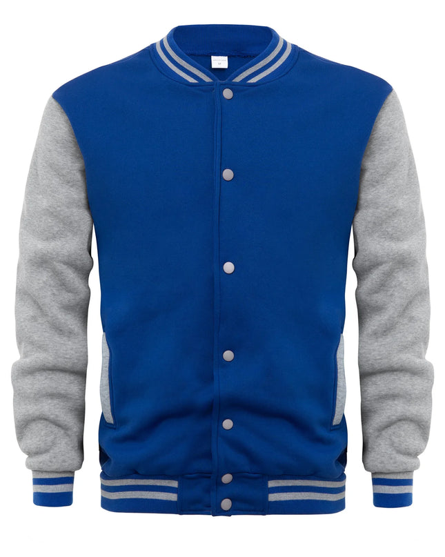 Men’s Loose-Fit Baseball Jersey Bomber Jacket