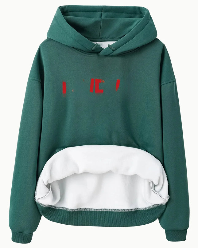 Oversize 3D Sound-Detail Hoodie – Retro Lazy-Style Streetwear for Fall/Winter
