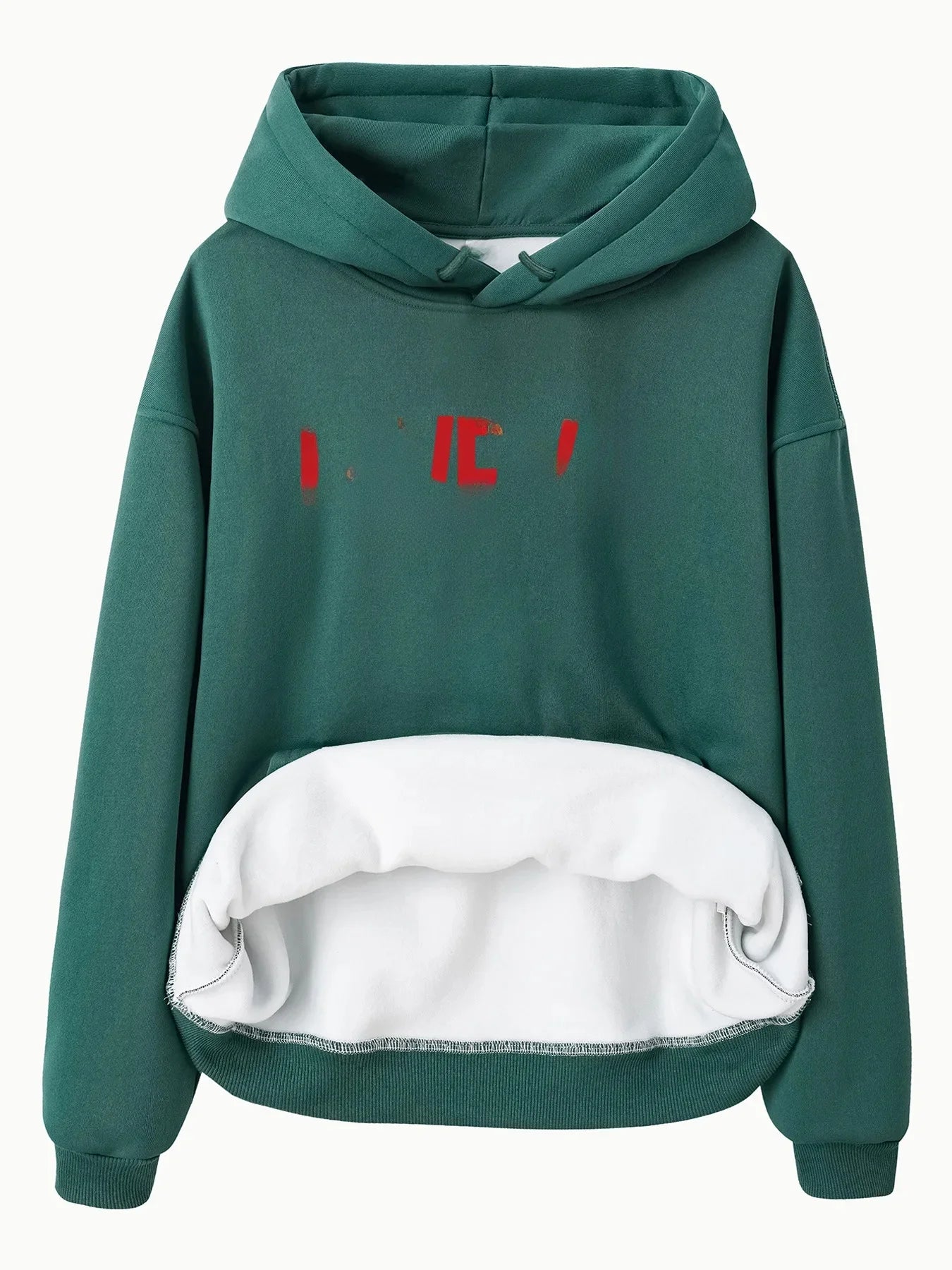 Oversize 3D Sound-Detail Hoodie – Retro Lazy-Style Streetwear for Fall/Winter