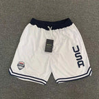 Men’s Quick-Dry Elastic Waist Basketball & Running Shorts with Pockets-HighTouch