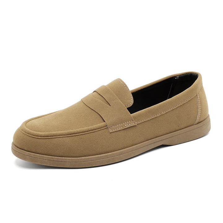 Lightweight Breathable Soft-Sole Slip-On Loafers-HighTouch