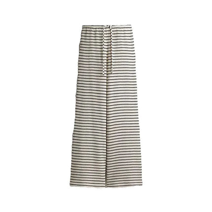 Women’s Knit Striped Pullover & Pants Set