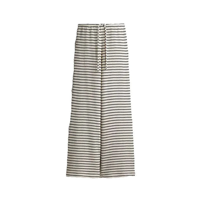 Women’s Knit Striped Pullover & Pants Set