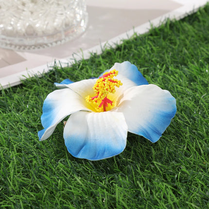 AWAYTR Bohemian Hawaiian Flower Hair Clip – Romantic Side Bash Clip for Women & Girls