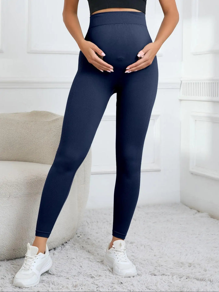 Butterluxe Maternity Leggings Over Belly Soft Yoga All Season