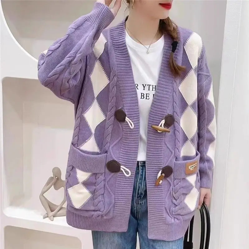 Women’s Knitted Open Cardigan Coat