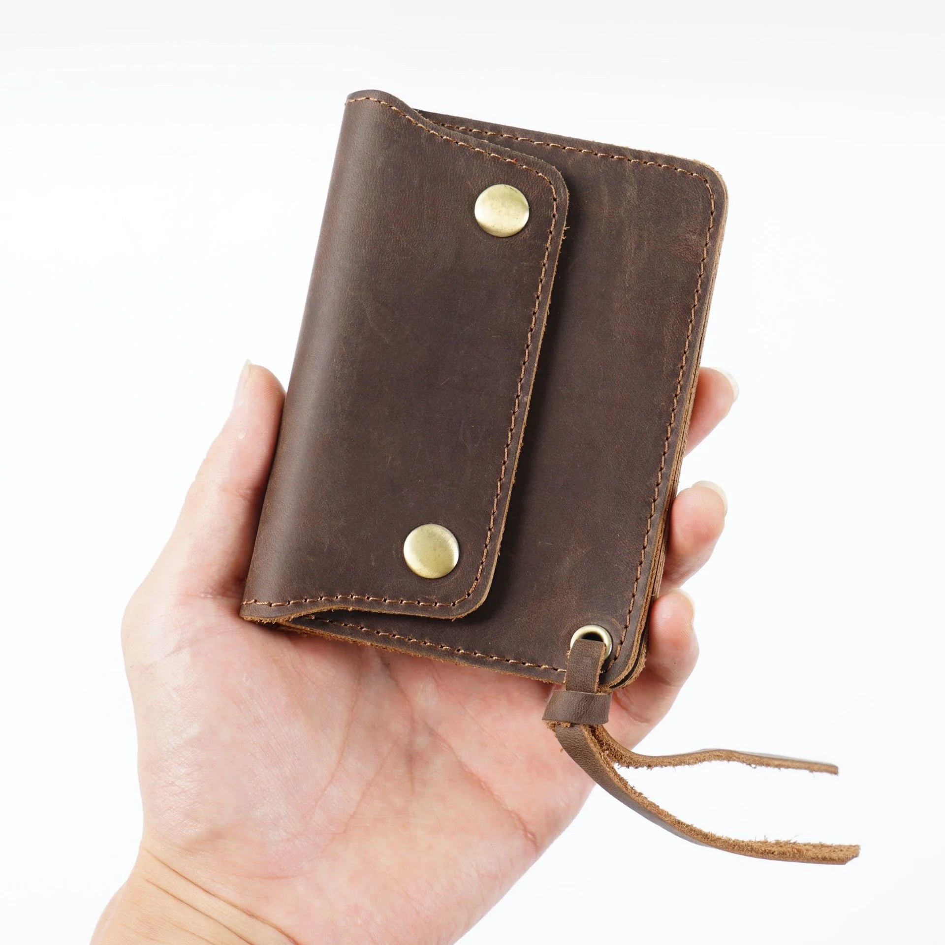 Vintage Cowhide Leather Wallet