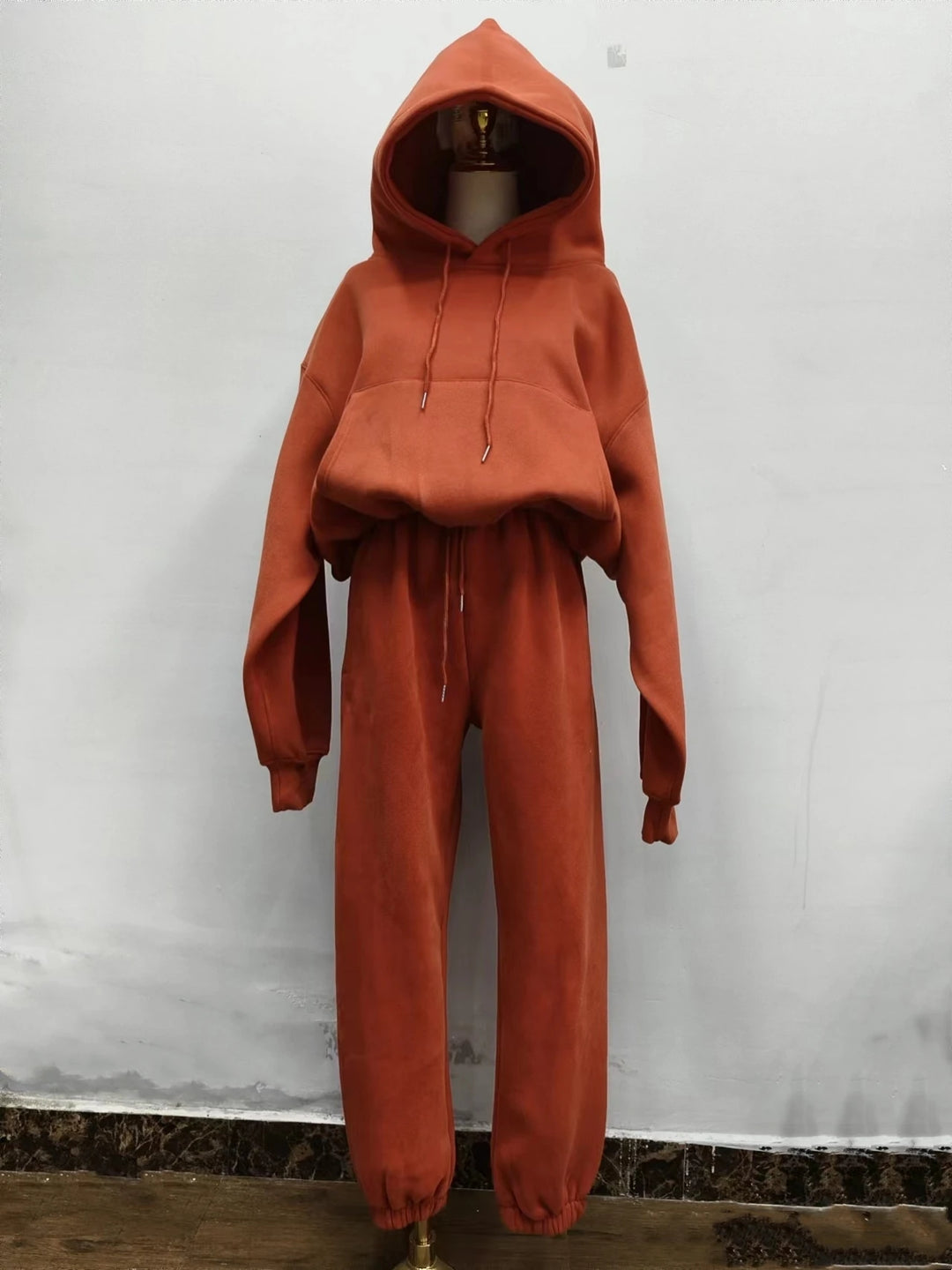 Women’s Fleece Tracksuit Set – Soft Hoodie & Jogger Pants for Cozy Style-HighTouch