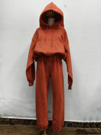 Women’s Fleece Tracksuit Set – Soft Hoodie & Jogger Pants for Cozy Style-HighTouch