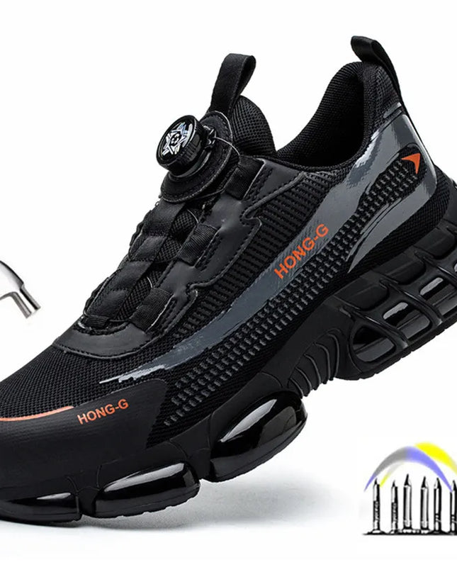 Steel Toe Anti-Puncture Safety Work Shoes