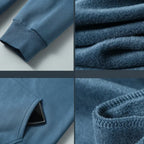 Big & Tall Zip-Up Hoodie Men-HighTouch