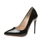 Women's 12 cm Patent Stiletto High Heels-HighTouch