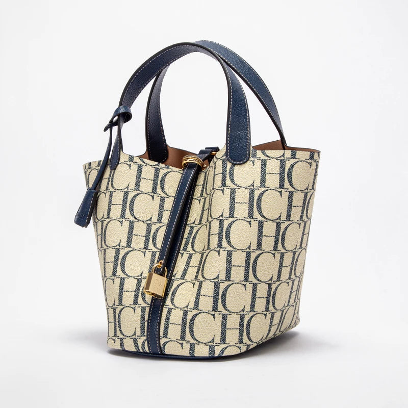Luxury PVC Jacquard Shoulder Bag Women