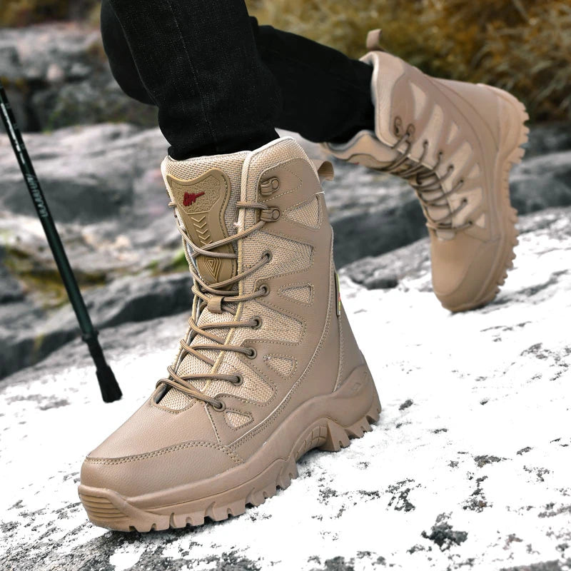 Ultralight Breathable Tactical Mesh Boots-HighTouch