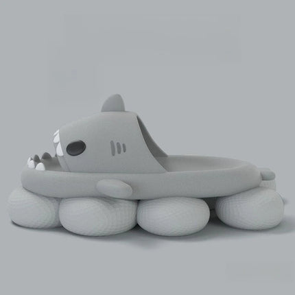 Unisex Shark EVA Slides – Thick Sole, Anti‑Slip, Cute Shark Design
