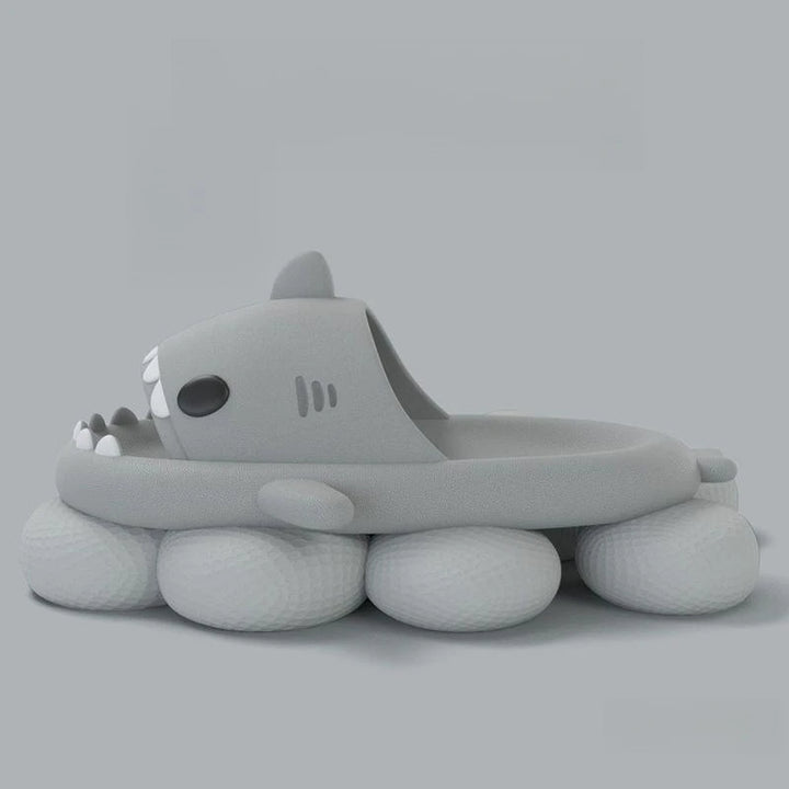 Unisex Shark EVA Slides – Thick Sole, Anti‑Slip, Cute Shark Design-HighTouch