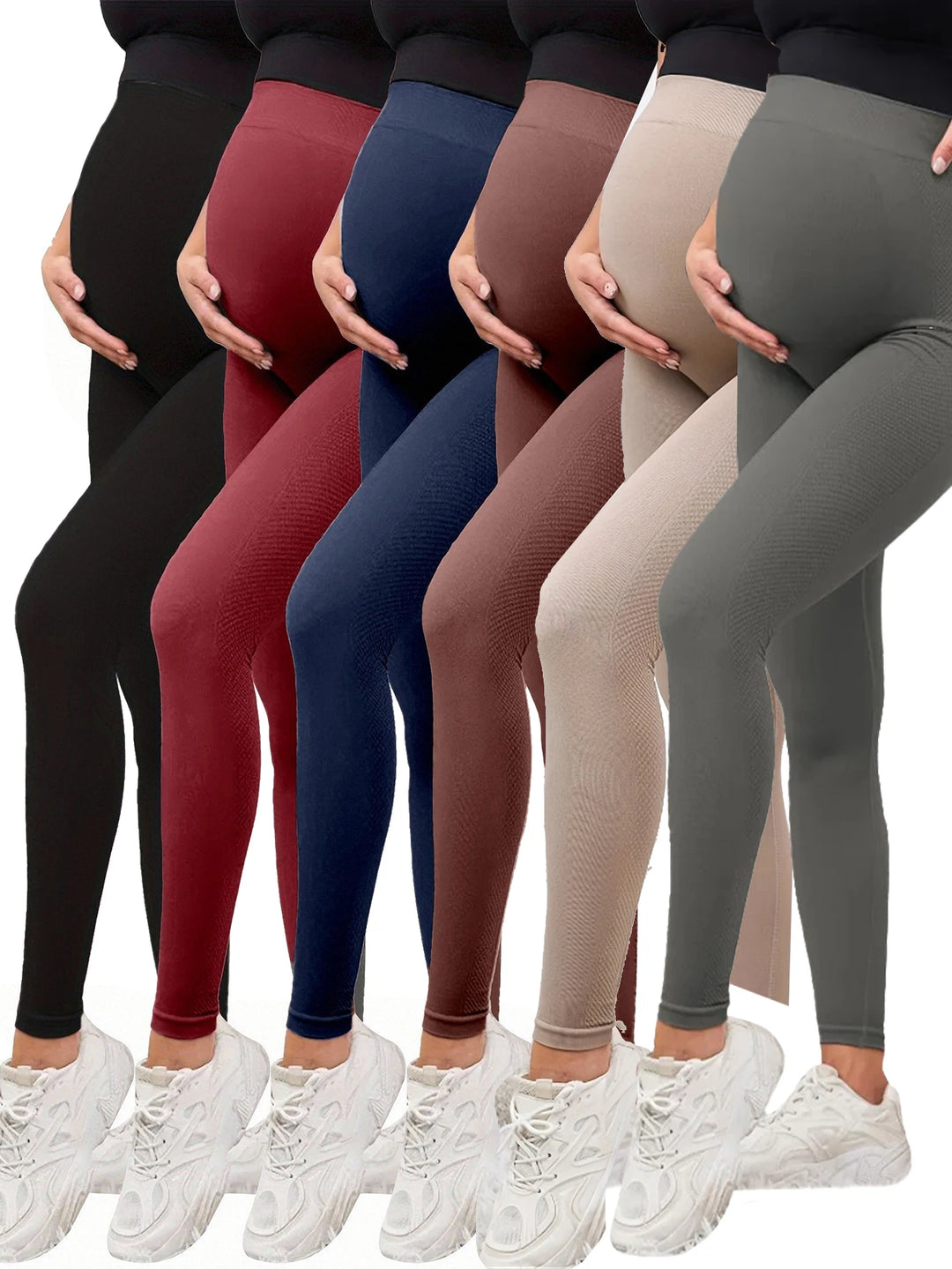 Butterluxe Maternity Leggings Over Belly Soft Yoga All Season