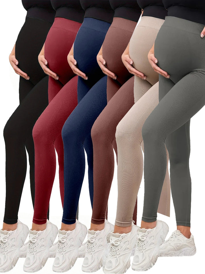 Butterluxe Maternity Leggings Over Belly Soft Yoga All Season