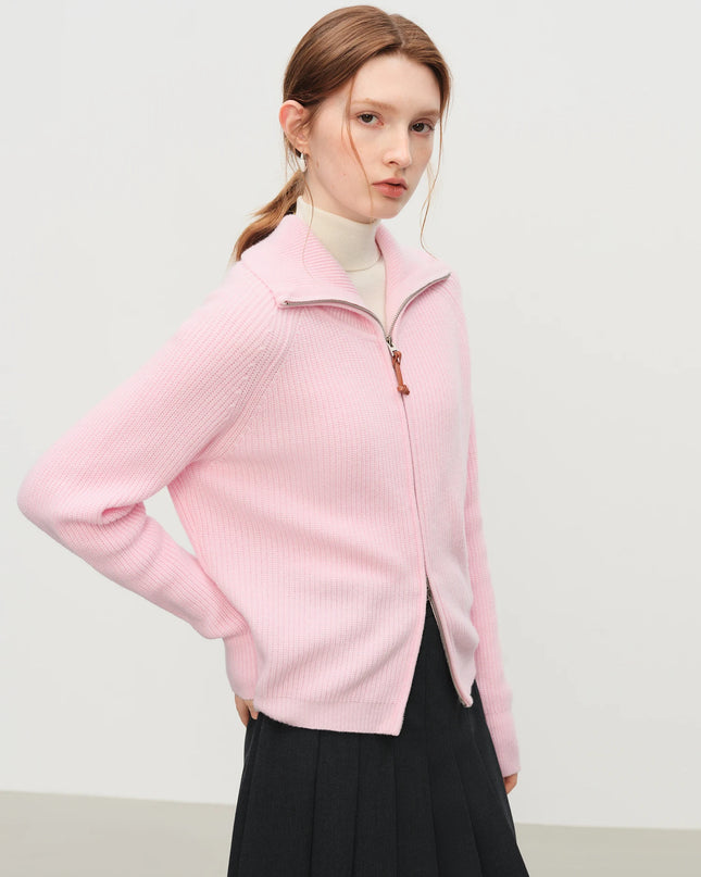 Wool-Mix Zip Vest Women