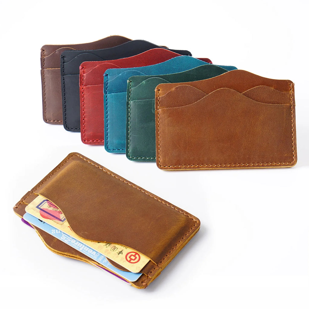 Slim Leather Bifold Wallet