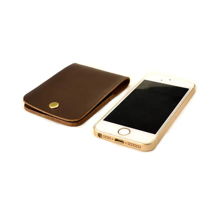 Personalized Leather Credit Card Holder