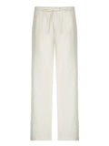 Sweetown Boho Straight‑Leg Pants – High‑Waist Loose Linen‑Blend Trousers with Pockets-HighTouch