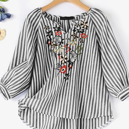 ZANZEA Summer Bohemain Holiday Vintage Floral Pinted Blouse for Women