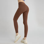 Yoga Leggings Women High Waisted Hip Lifting Fitness Leggings Running Cycling Pants-HighTouch