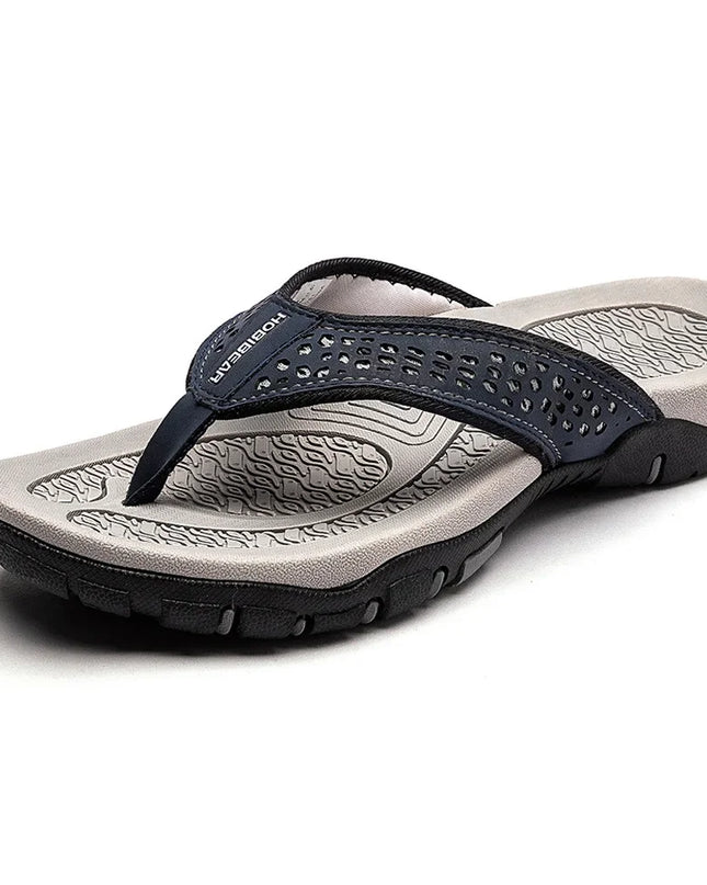 Men’s Non-Slip Rubber Flip Flops – Lightweight & Quick-Dry Comfort