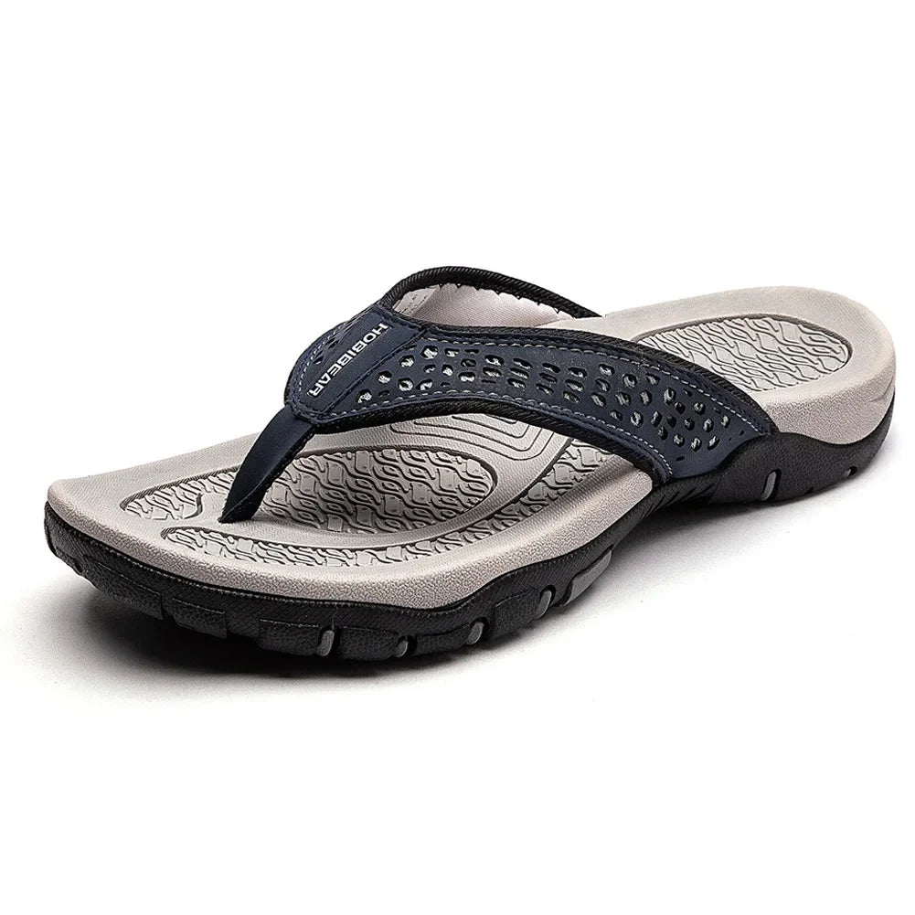 Men’s Non-Slip Rubber Flip Flops – Lightweight & Quick-Dry Comfort