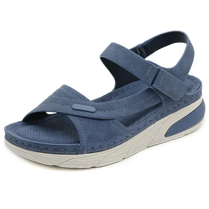 Slip-On Wedge Comfort Sandals Women-HighTouch
