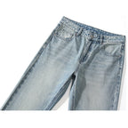 KSTUN | Light Blue Flared Denim Jeans-HighTouch