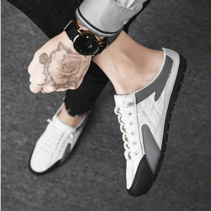 Men’s Soft-Sole Flat Slippers – Breathable Summer Casual Shoes