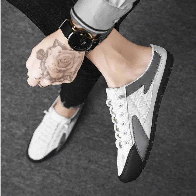 Men’s Soft-Sole Flat Slippers – Breathable Summer Casual Shoes