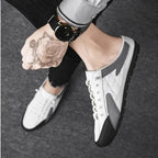 Men’s Soft-Sole Flat Slippers – Breathable Summer Casual Shoes-HighTouch