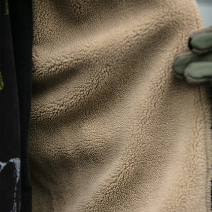 Japanese Vintage Polar Fleece Jacket Men