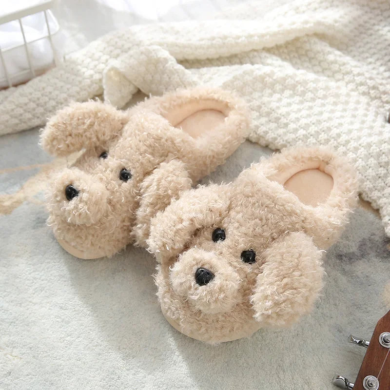 Women's Fluffy Paw Slippers