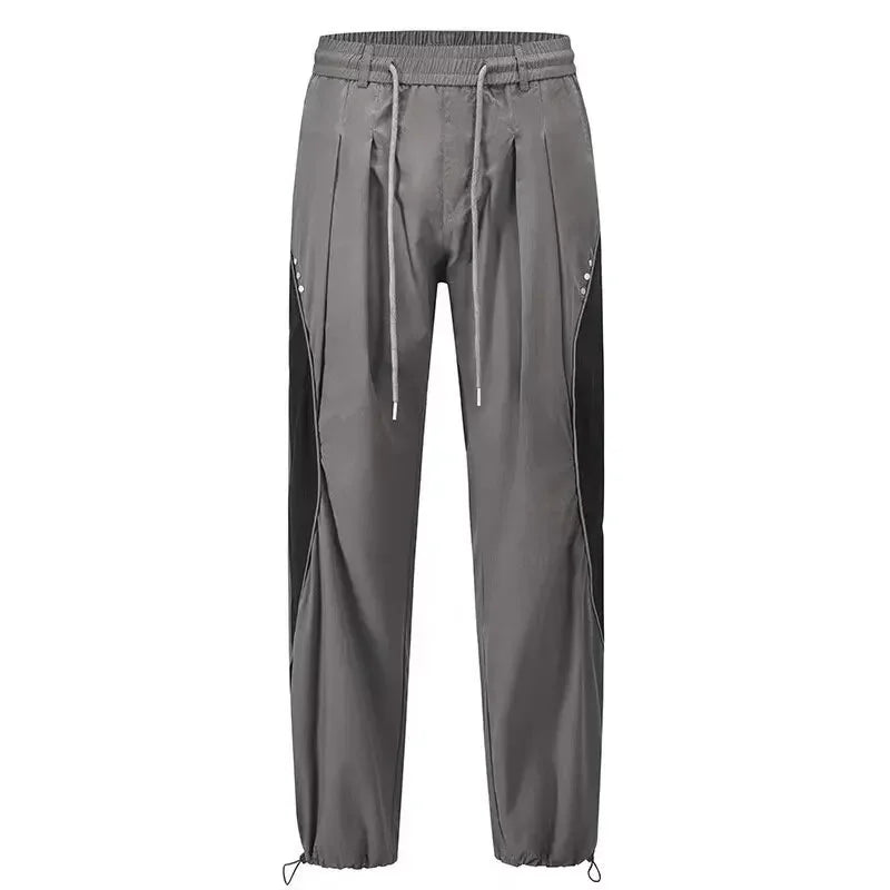 American-Style Loose-Fit Straight-Leg Pants – Summer Lightweight Casual Trousers-HighTouch