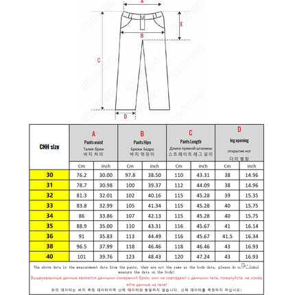 Tall Men’s Stretch Black Straight-Leg Jeans