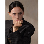 Textured Thick Stainless Steel Ring – 18K PVD Gold Plated-HighTouch