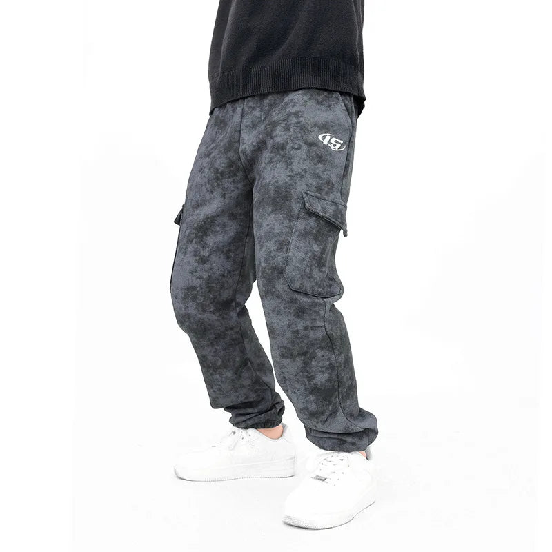 Kids’ Camouflage Cargo Sweatpants for Boys (Ages 4-13)