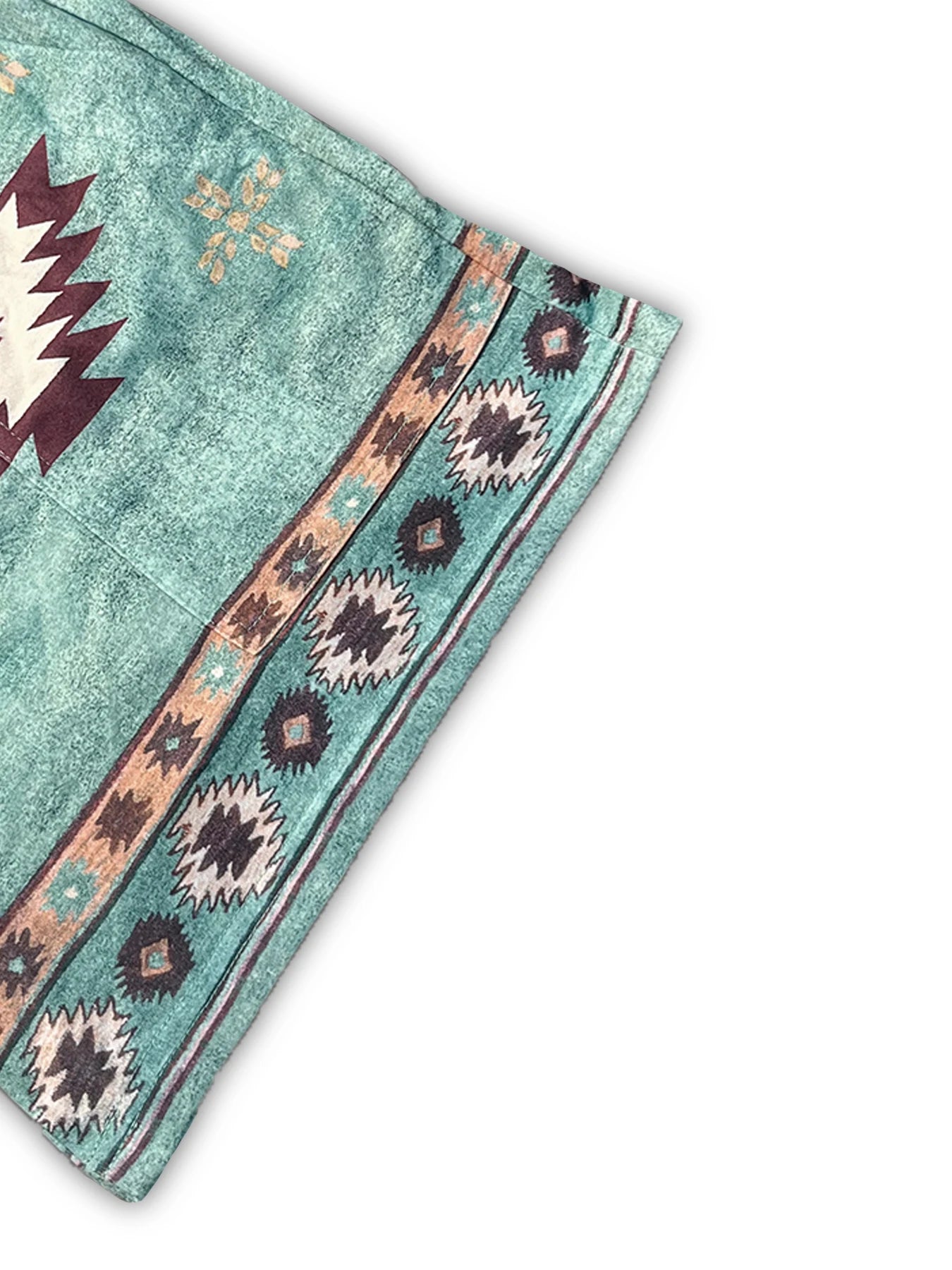 Western Ethnic Resort Style Printed Shorts – Women’s Retro Summer Geometric Bottoms