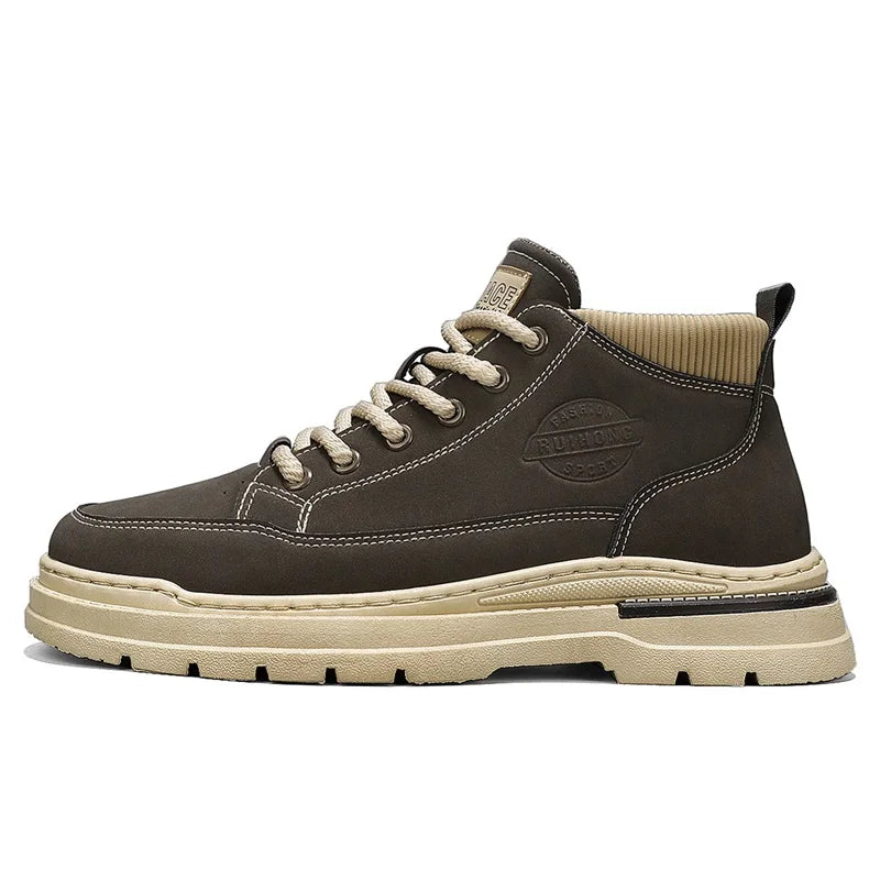 Men’s High-Top Anti-Slip Casual Boots-HighTouch