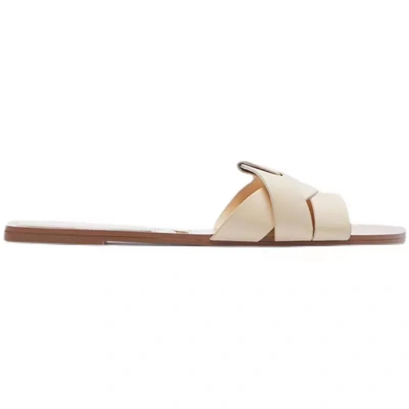 Women’s Breathable Summer Flat Slides-HighTouch