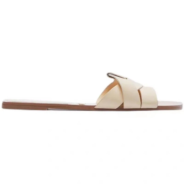 Women’s Breathable Summer Flat Slides-HighTouch