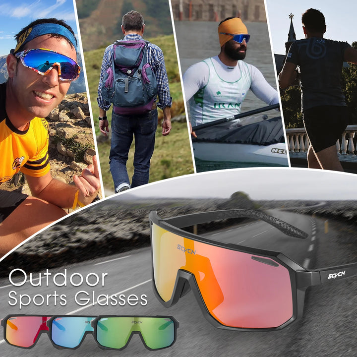 UV400 Cycling Sunglasses-HighTouch
