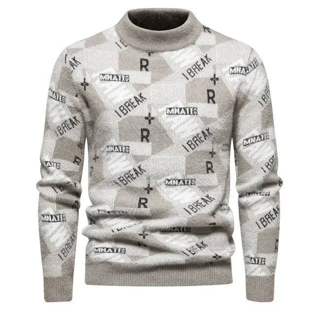 Imitation Mink Sweater Men
