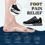 FitVille Men’s Walking Shoes – Extra Wide Lightweight Sneakers for Flat Feet-HighTouch