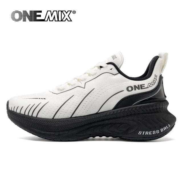 ONEMIX | White Road Running Shoes